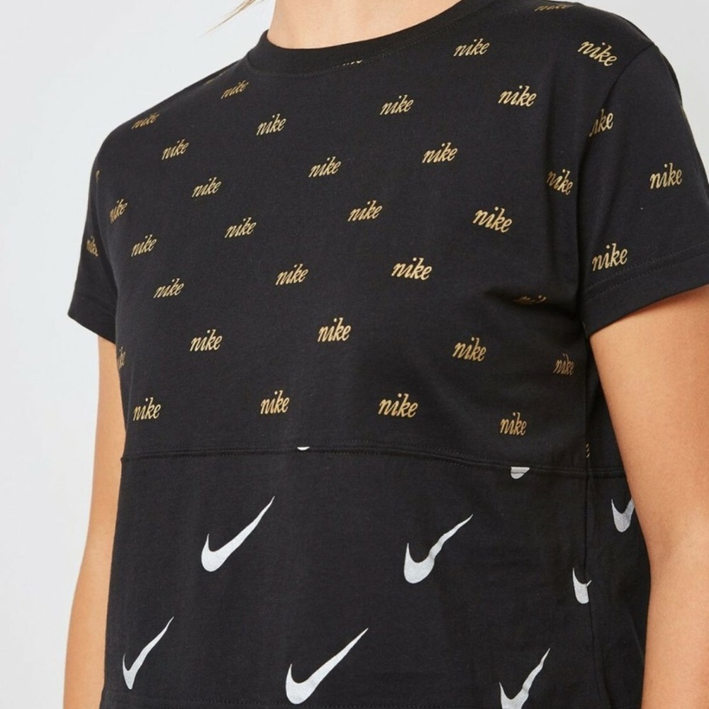 🖤Nike Black Tee with Gold and White Accents